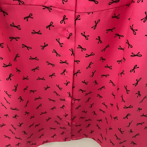 Loft pink bow tie button down tank pink - Picture 4 of 4